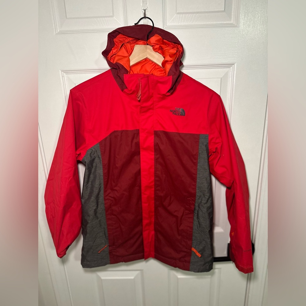 The North Face Boys Jacket DryVent - Size Large (14-16) - Shell Jacket - EUC!